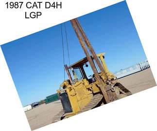 1987 CAT D4H LGP