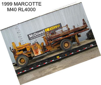 1999 MARCOTTE M40 RL4000