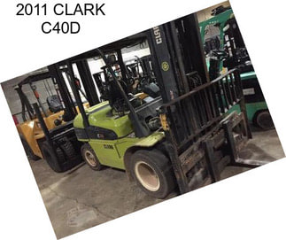 2011 CLARK C40D