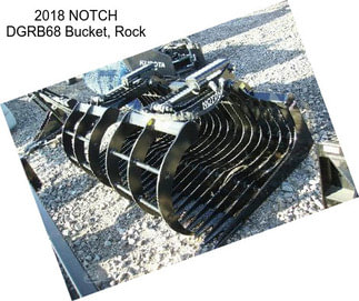 2018 NOTCH DGRB68 Bucket, Rock