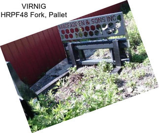 VIRNIG HRPF48 Fork, Pallet