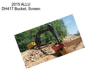 2015 ALLU DH417 Bucket, Screen