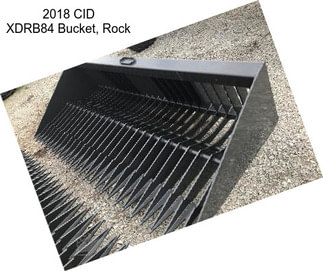 2018 CID XDRB84 Bucket, Rock