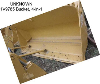 UNKNOWN 1V9785 Bucket, 4-in-1