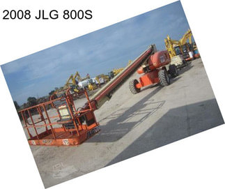 2008 JLG 800S