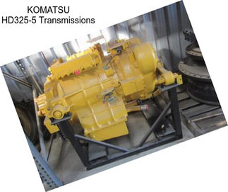 KOMATSU HD325-5 Transmissions