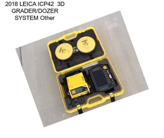2018 LEICA ICP42  3D GRADER/DOZER SYSTEM Other