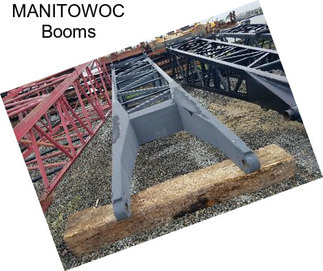 MANITOWOC Booms