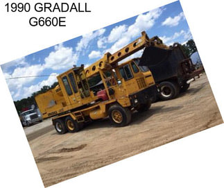 1990 GRADALL G660E