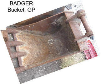 BADGER Bucket, GP