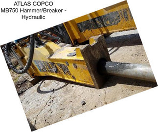 ATLAS COPCO MB750 Hammer/Breaker - Hydraulic