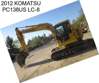 2012 KOMATSU PC138US LC-8