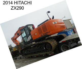 2014 HITACHI ZX290