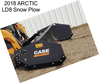 2018 ARCTIC LD8 Snow Plow