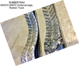 RUBBERTRAX 400X72.5NX72 Undercarriage, Rubber Track