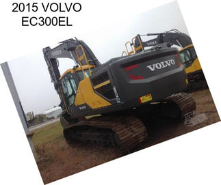 2015 VOLVO EC300EL