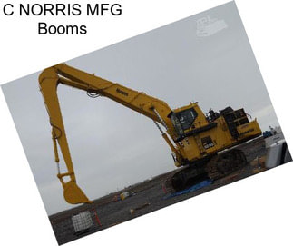 C NORRIS MFG Booms