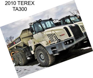 2010 TEREX TA300