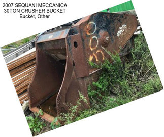 2007 SEQUANI MECCANICA 30TON CRUSHER BUCKET Bucket, Other