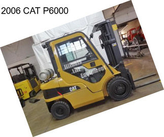2006 CAT P6000