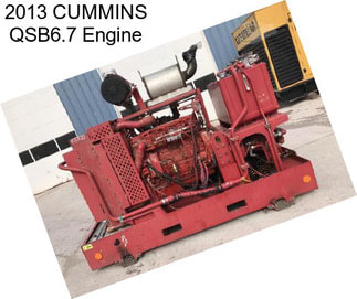 2013 CUMMINS QSB6.7 Engine