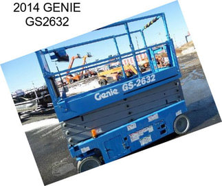 2014 GENIE GS2632