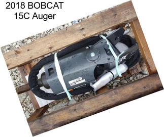 2018 BOBCAT 15C Auger