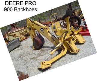 DEERE PRO 900 Backhoes