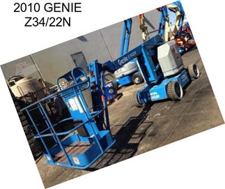 2010 GENIE Z34/22N