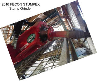 2016 FECON STUMPEX Stump Grinder