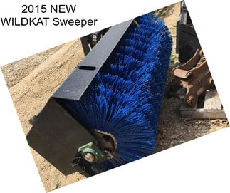 2015 NEW WILDKAT Sweeper