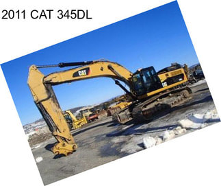 2011 CAT 345DL