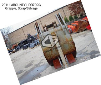 2011 LABOUNTY HDR70QC Grapple, Scrap/Salvage
