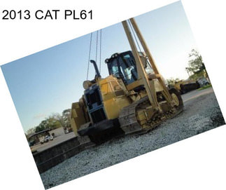 2013 CAT PL61