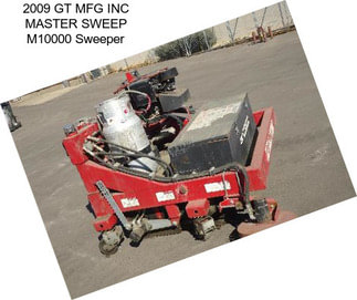 2009 GT MFG INC MASTER SWEEP M10000 Sweeper