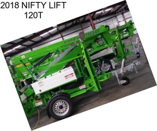 2018 NIFTY LIFT 120T