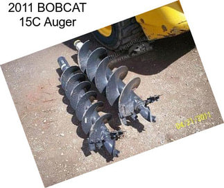 2011 BOBCAT 15C Auger