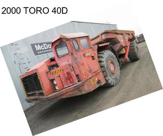 2000 TORO 40D