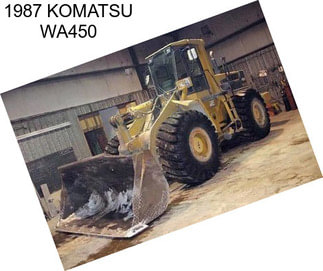 1987 KOMATSU WA450