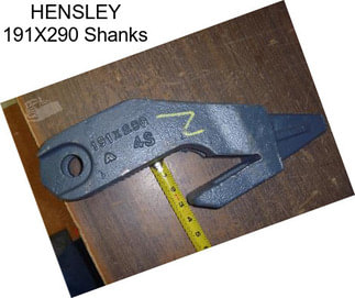HENSLEY 191X290 Shanks
