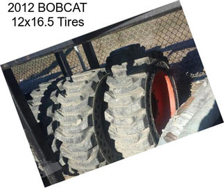 2012 BOBCAT 12x16.5 Tires