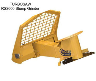 TURBOSAW RS2600 Stump Grinder