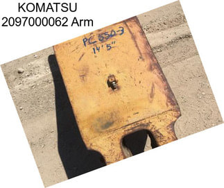 KOMATSU 2097000062 Arm