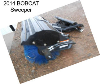 2014 BOBCAT Sweeper