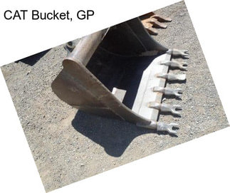 CAT Bucket, GP