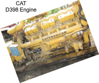 CAT D398 Engine
