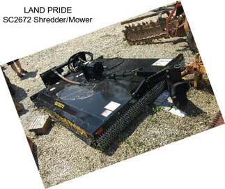 LAND PRIDE SC2672 Shredder/Mower