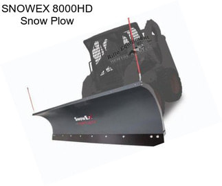 SNOWEX 8000HD Snow Plow