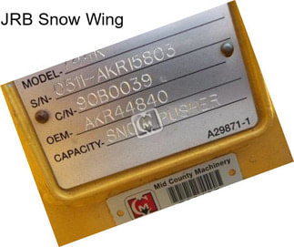 JRB Snow Wing