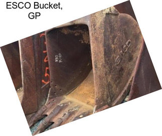 ESCO Bucket, GP